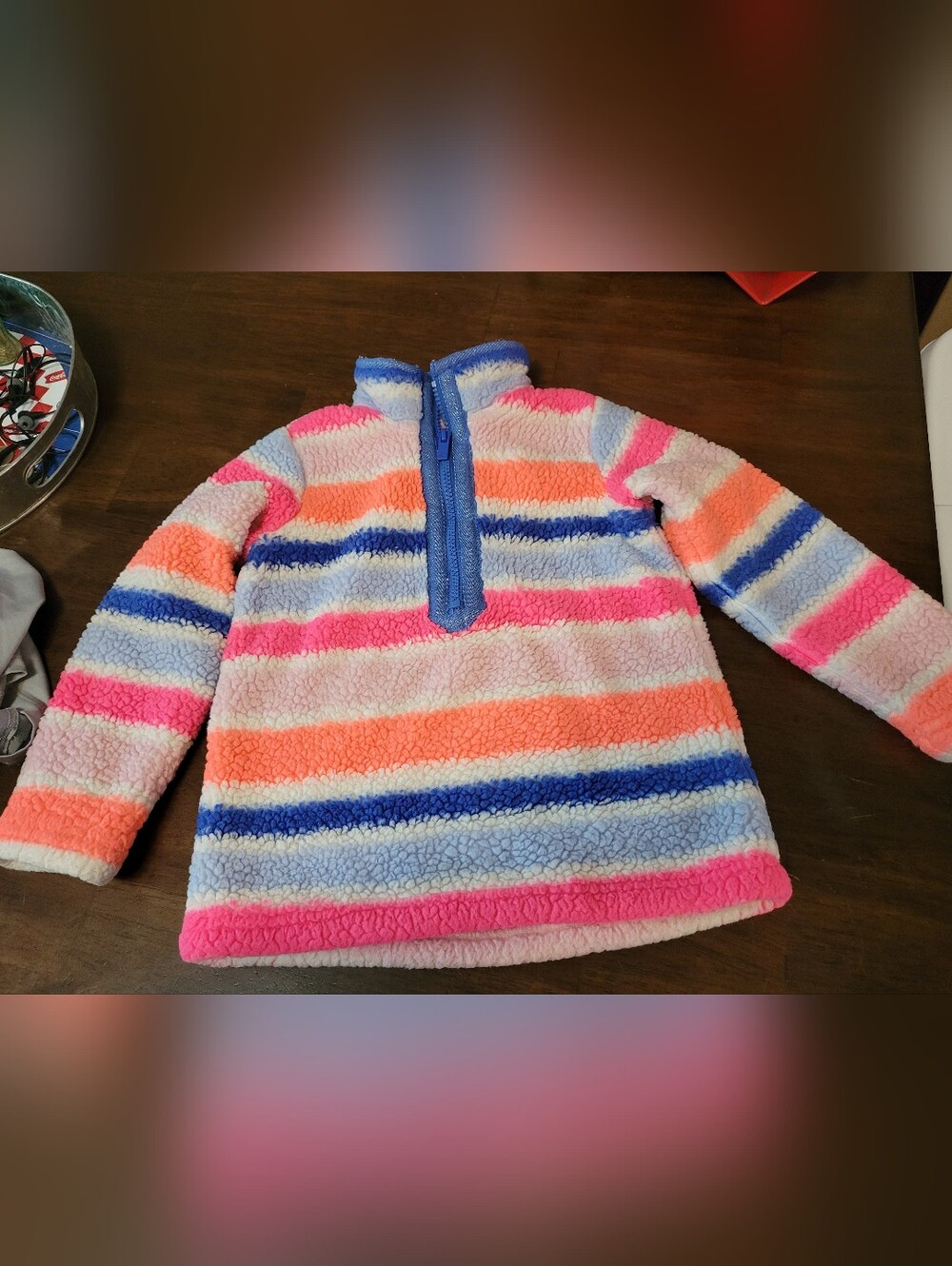 Toddler Girls Pull Over Jacket